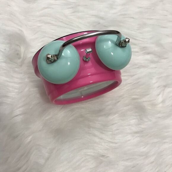 Disney Children's Alarm‎ Clock  NWOB  Minnie and Daisy  Pink And Green - Picture 3 of 7